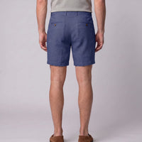 Dudley Pleated Linen Shorts