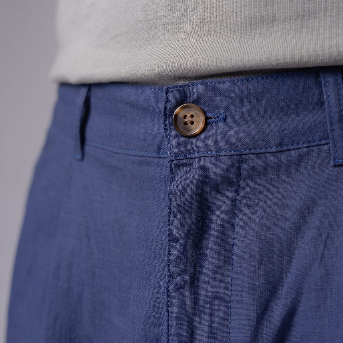 Dudley Pleated Linen Shorts