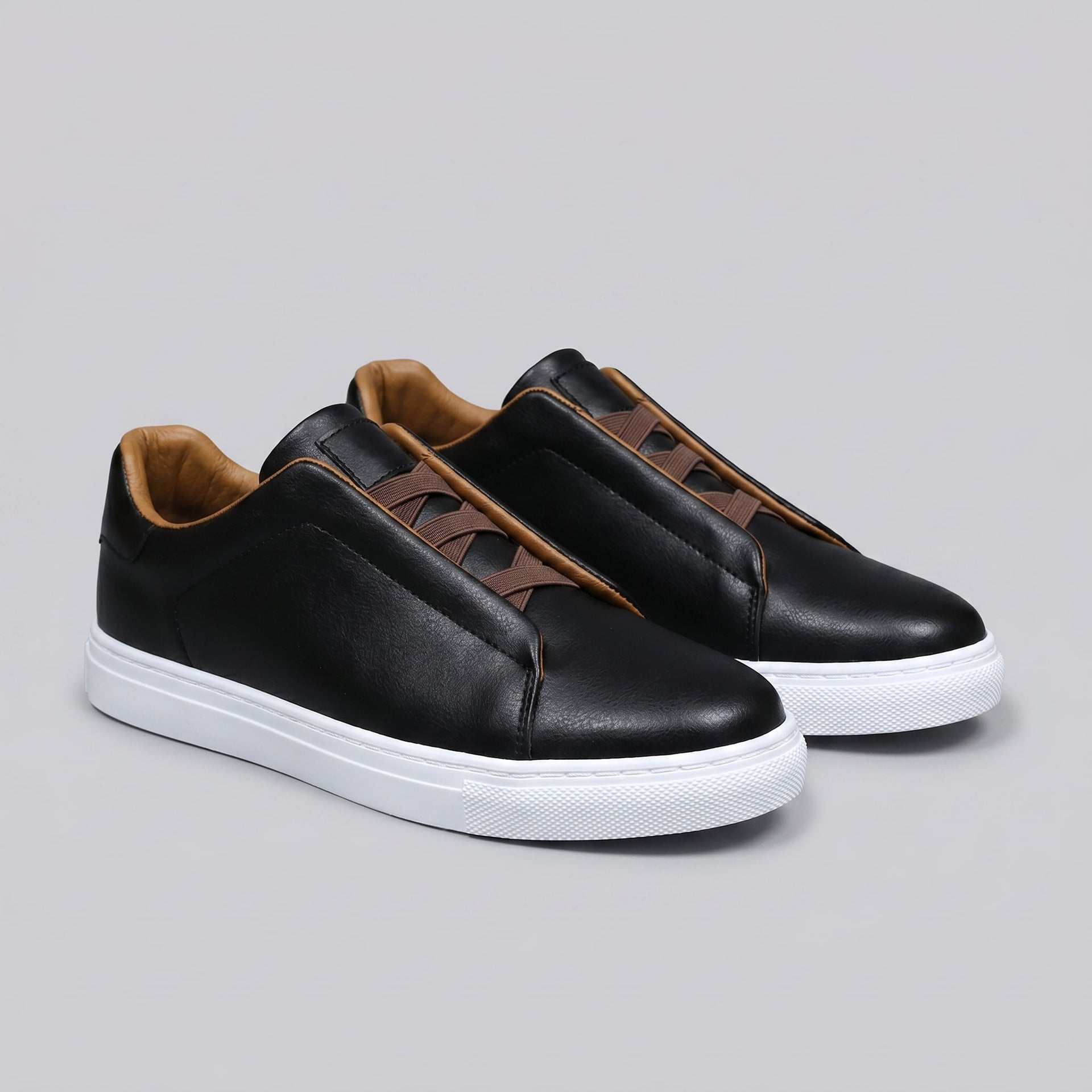 Schuyler Leather Laceless Sneakers