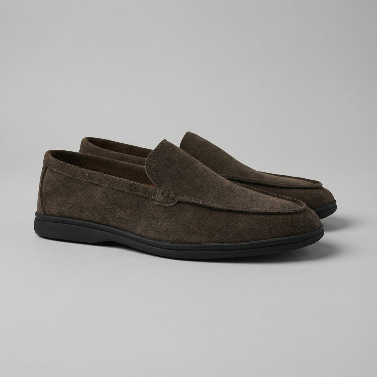 Marsden Suede Slip On Loafers_1