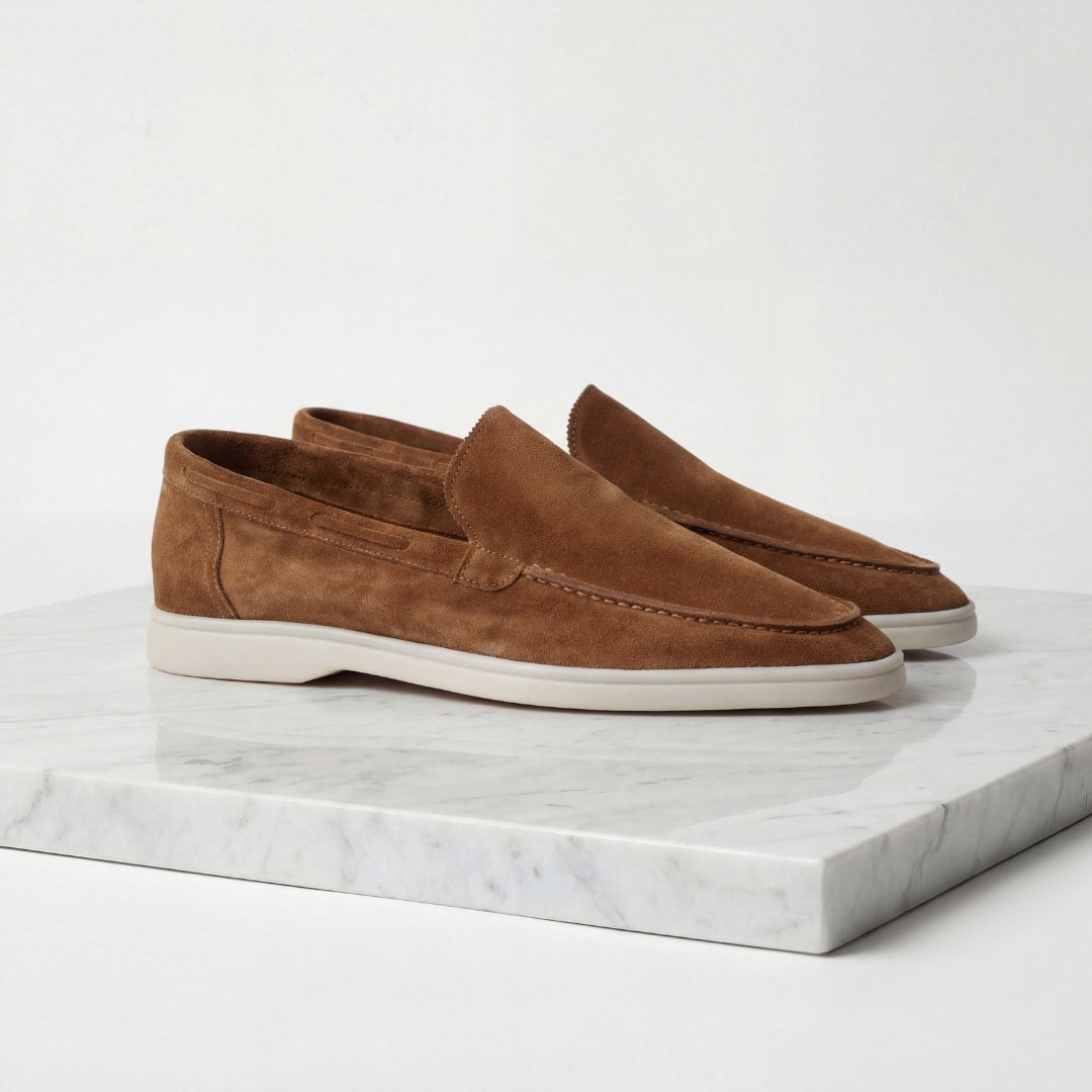 Marsden Suede Slip On Loafers