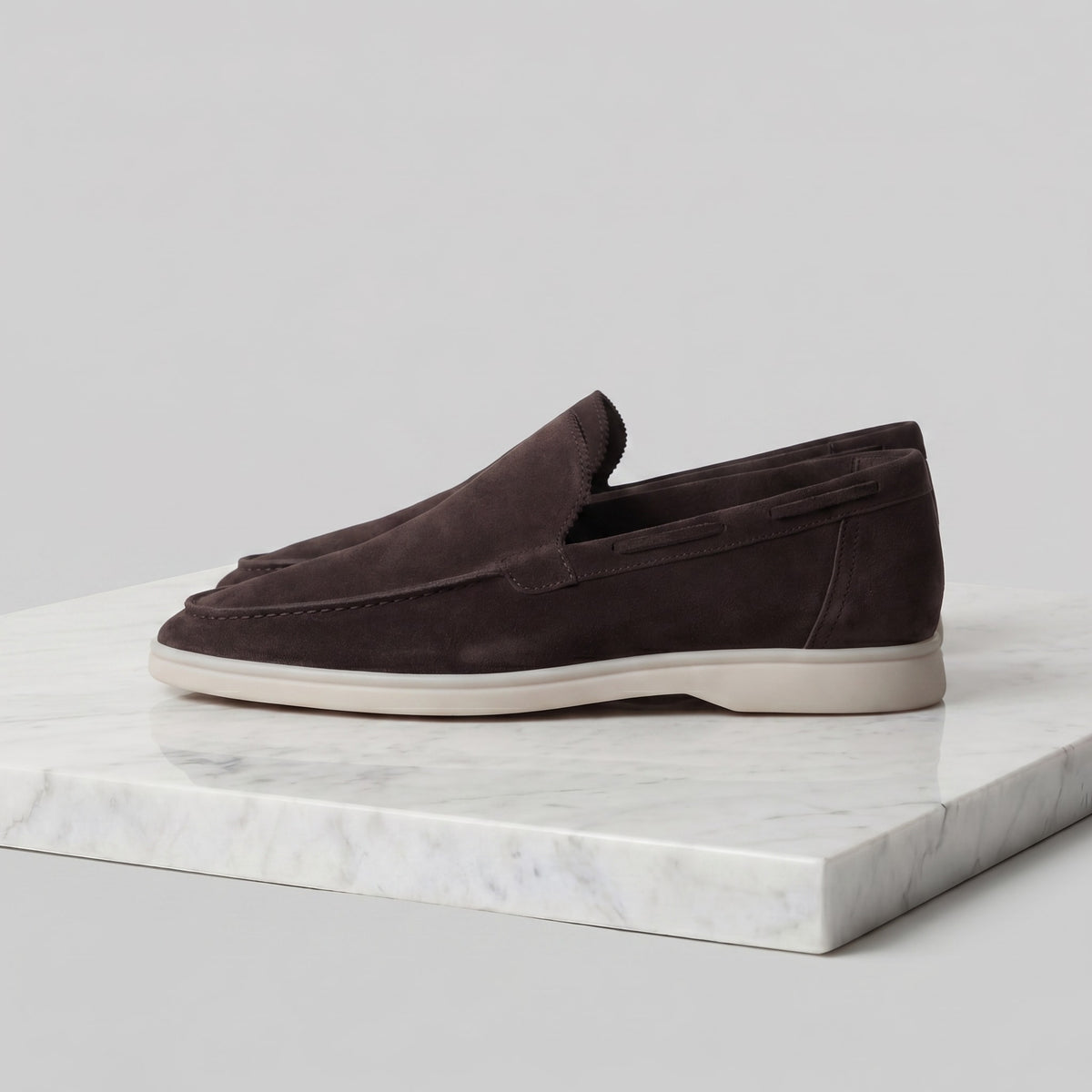 Marsden Suede Slip On Loafers