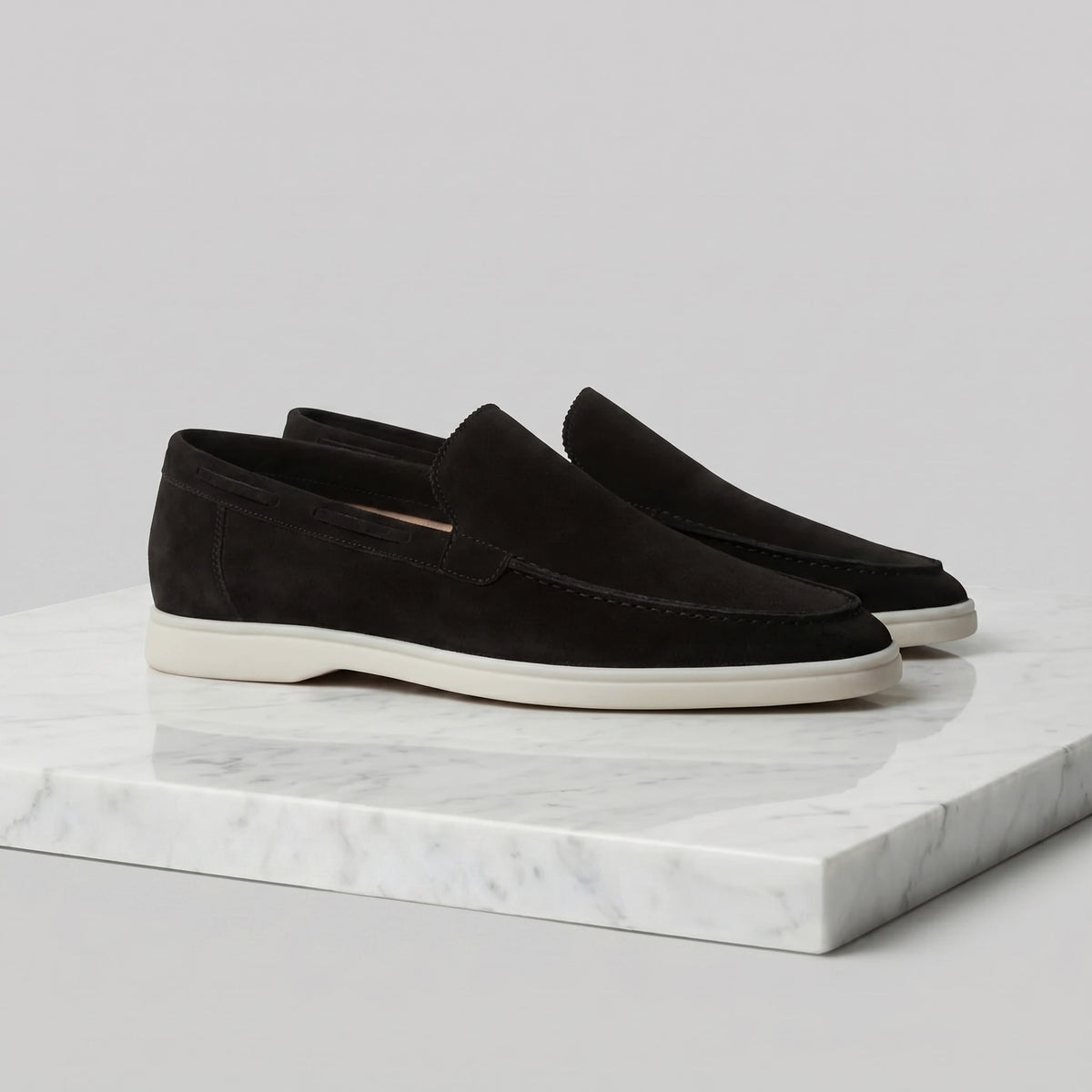 Marsden Suede Slip On Loafers