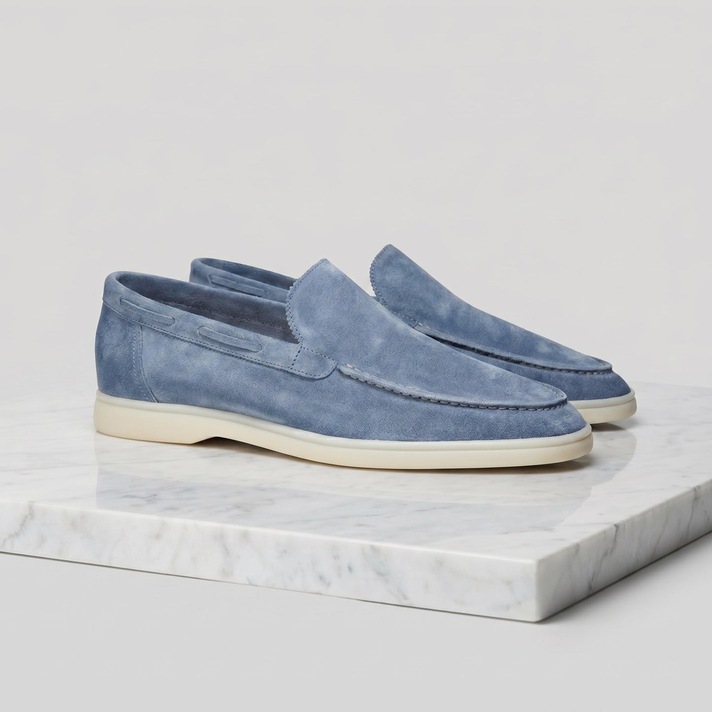 Marsden Suede Slip On Loafers_26