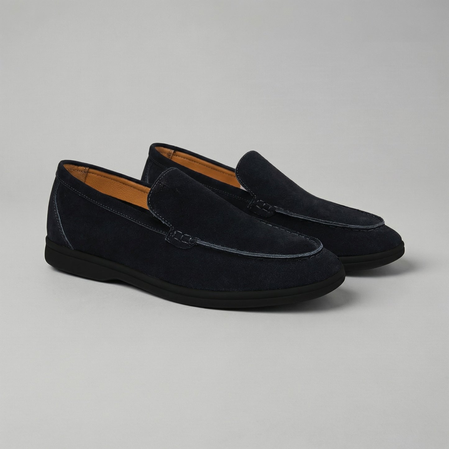 Marsden Suede Slip On Loafers_5