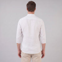 Jace Cotton Blend Band Collar Shirt