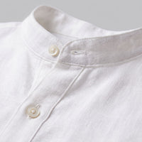 Jace Cotton Blend Band Collar Shirt
