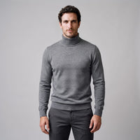 Finn Wool Mock Neck Sweater
