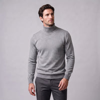 Finn Wool Mock Neck Sweater