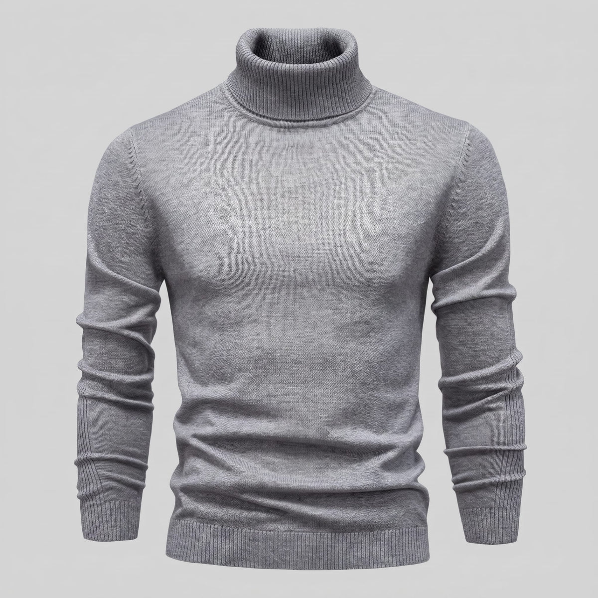 Finn Wool Mock Neck Sweater