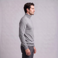 Finn Wool Mock Neck Sweater