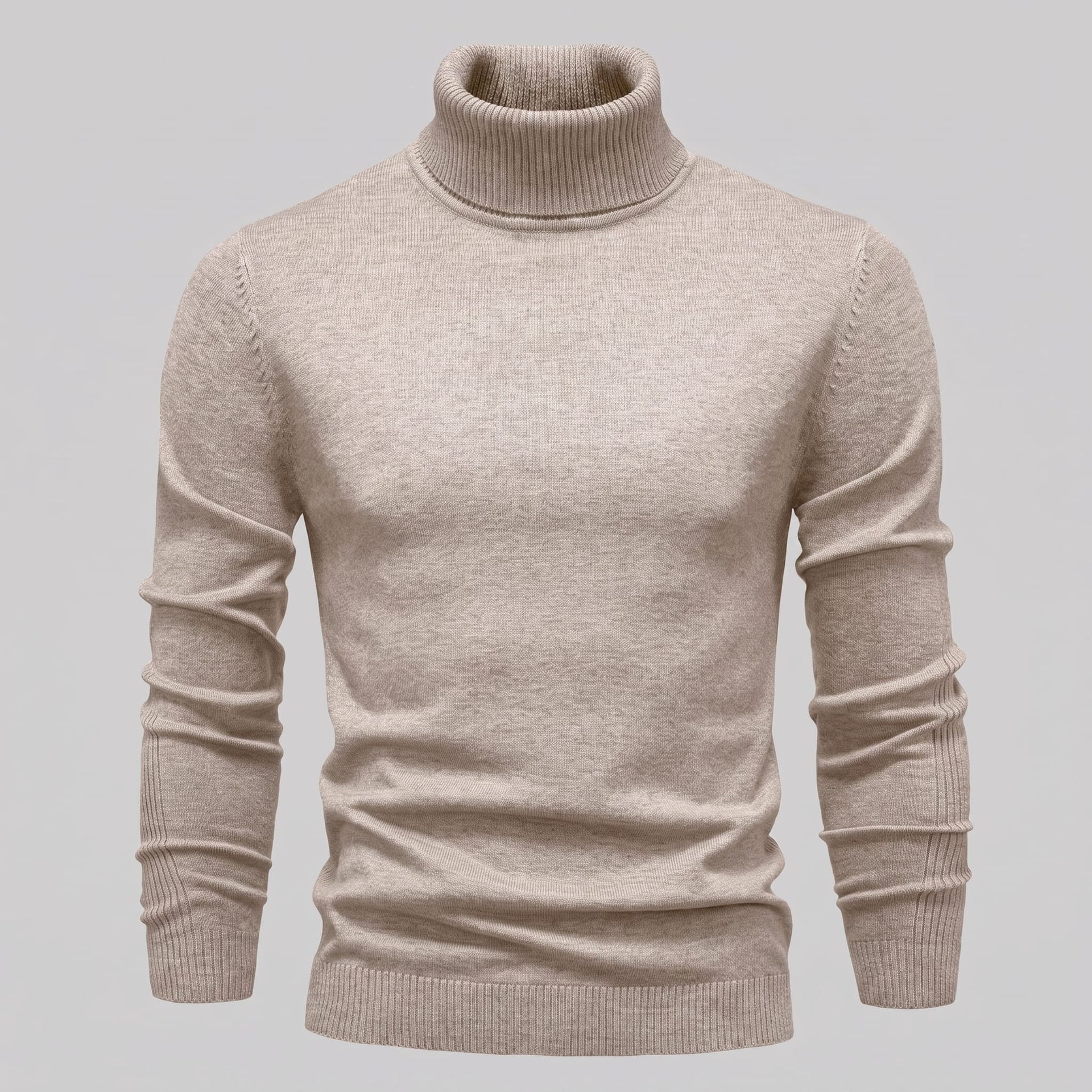 Finn Wool Mock Neck Sweater