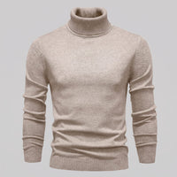 Finn Wool Mock Neck Sweater