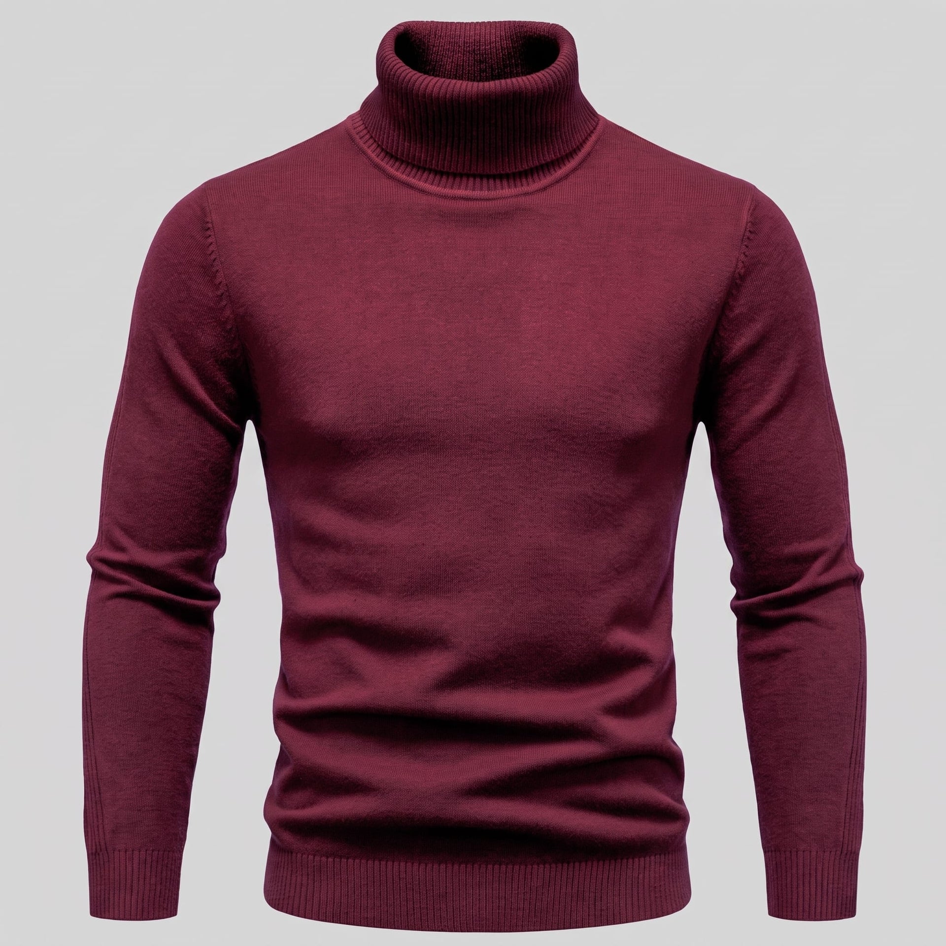 Finn Wool Mock Neck Sweater