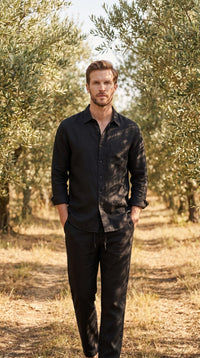 Bennett Linen Shirt and Pants Set