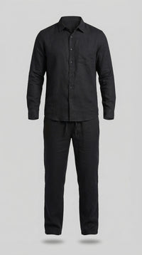Bennett Linen Shirt and Pants Set