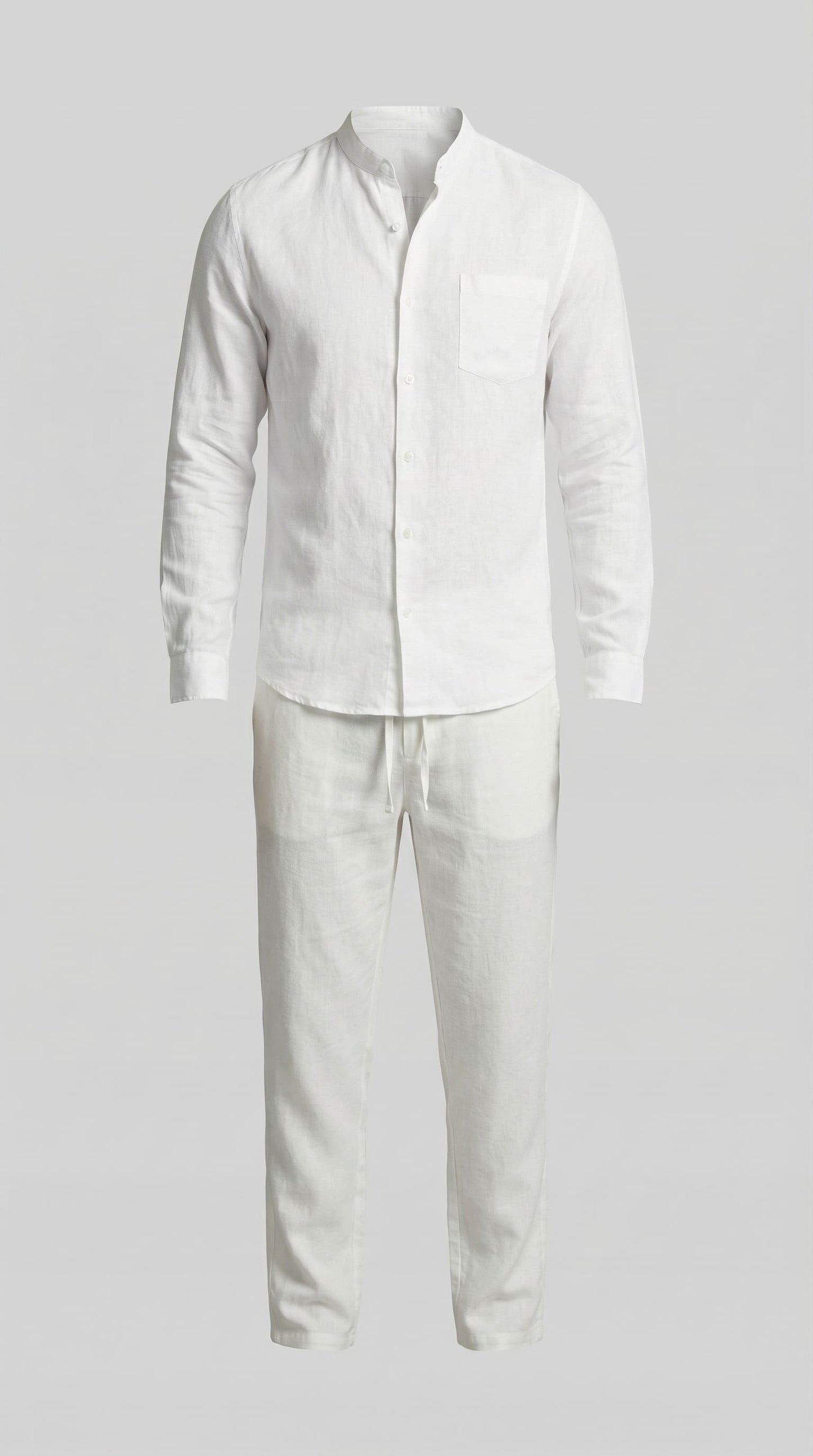 Bennett Linen Shirt and Pants Set_22