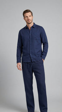 Bennett Linen Shirt and Pants Set