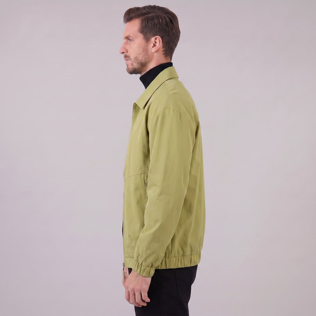 Halloran Collared Zip Through Jacket