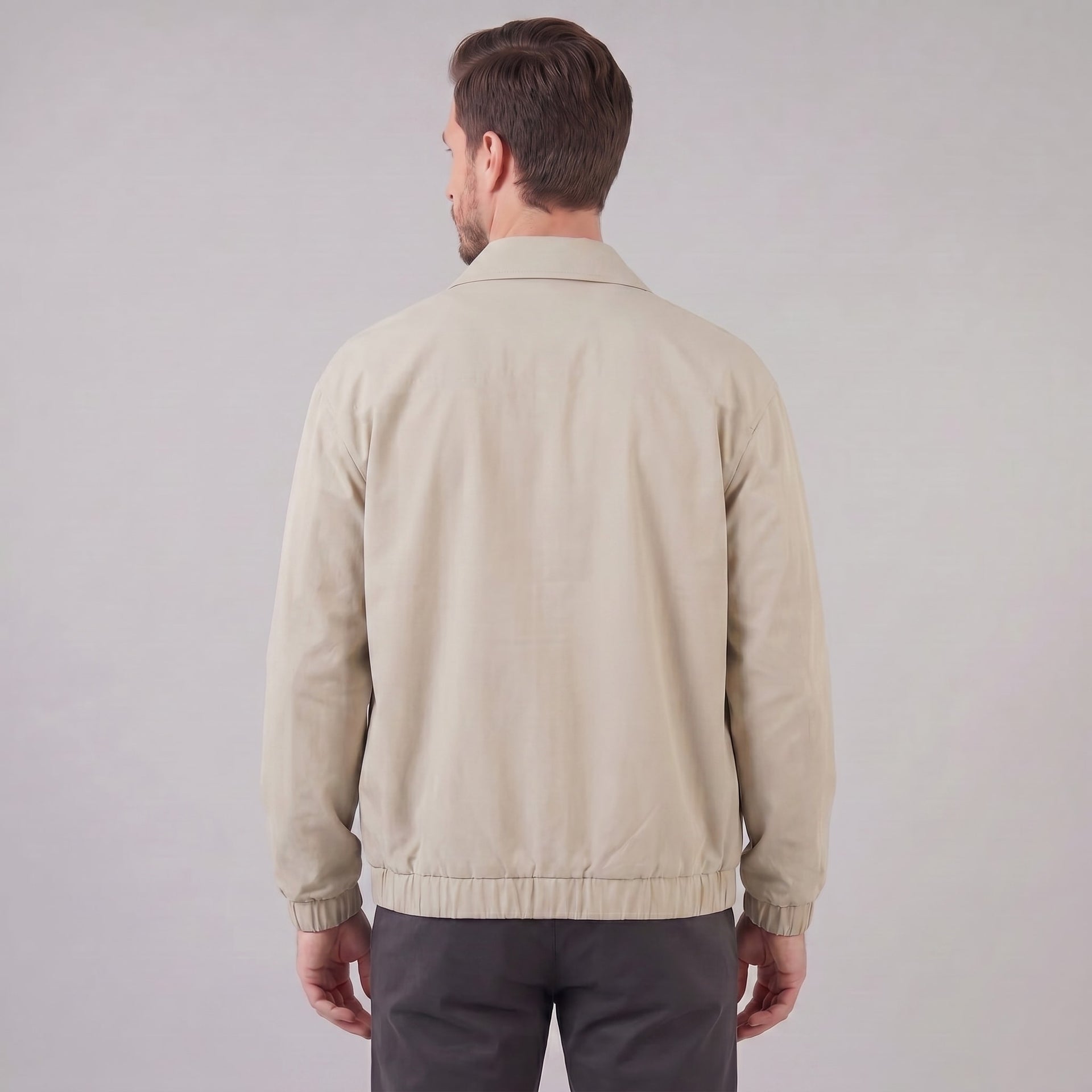 Halloran Collared Zip Through Jacket