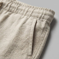 Duncan Linen Blend Drawstring Shorts
