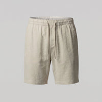 Duncan Linen Blend Drawstring Shorts