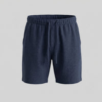 Duncan Linen Blend Drawstring Shorts