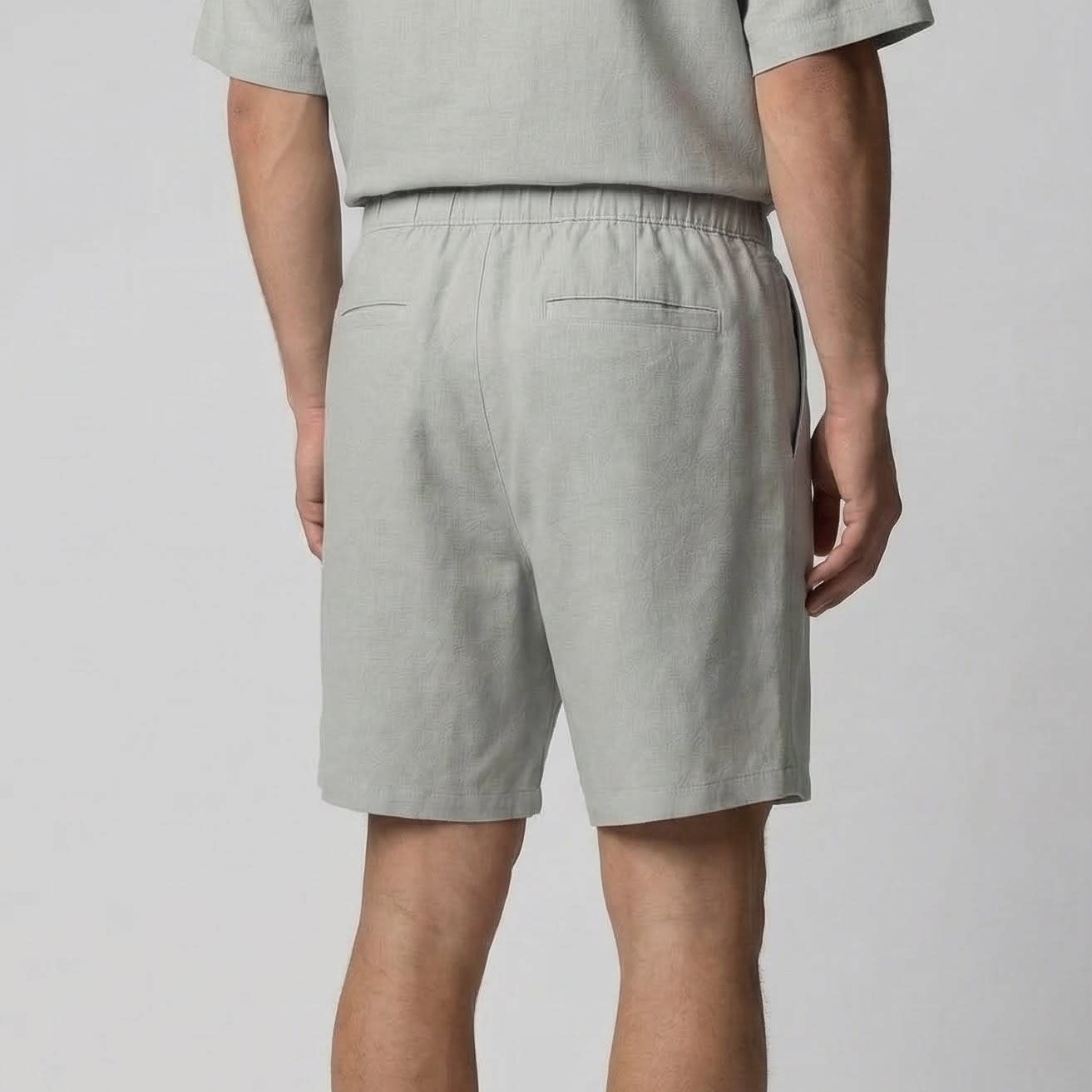 Duncan Linen Blend Drawstring Shorts_7