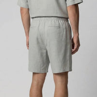 Duncan Linen Blend Drawstring Shorts
