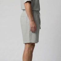 Duncan Linen Blend Drawstring Shorts