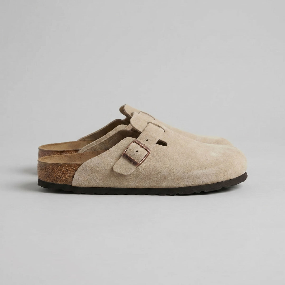 Maxfield Suede Buckle Clogs_15