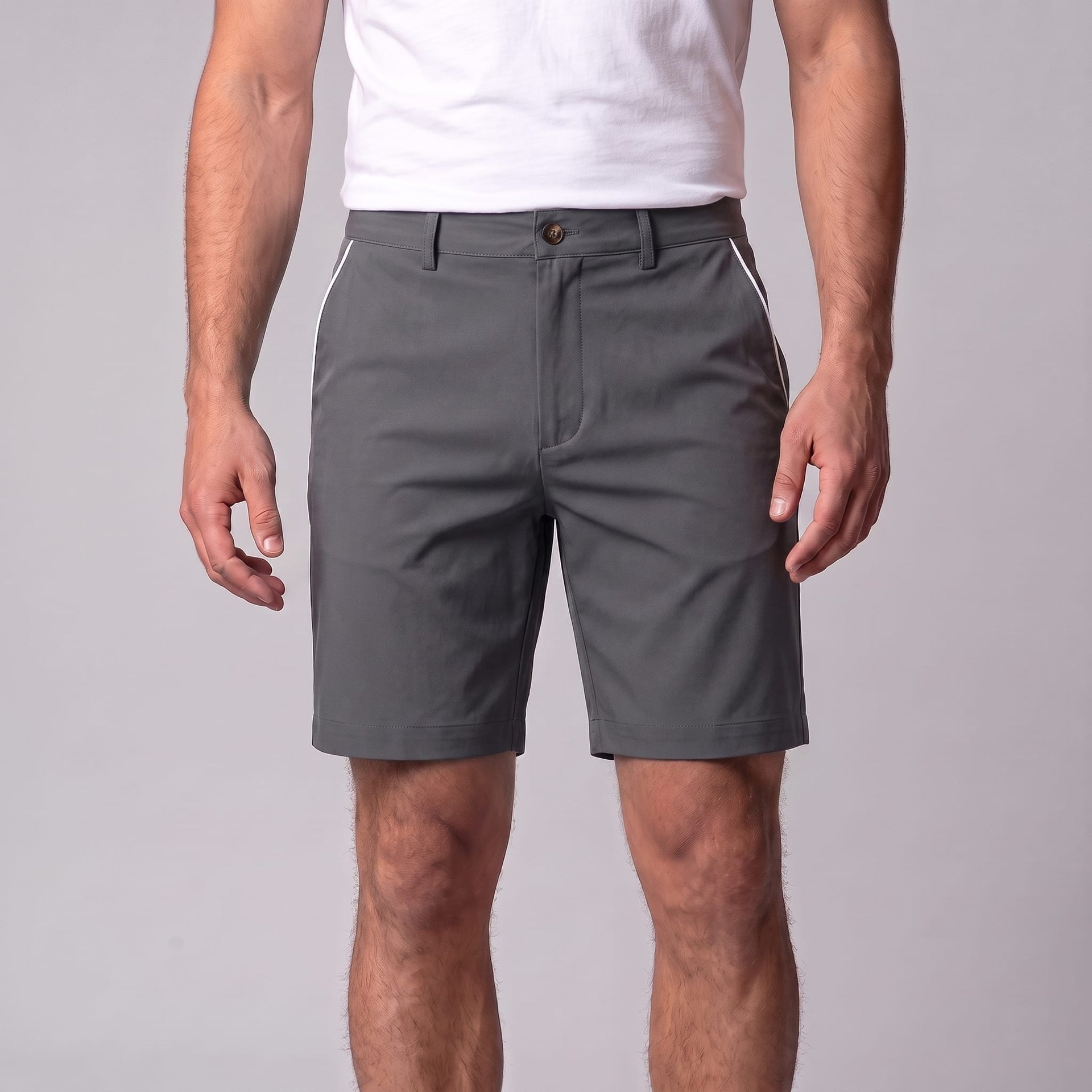 Durant Contrast Piping Chino Shorts