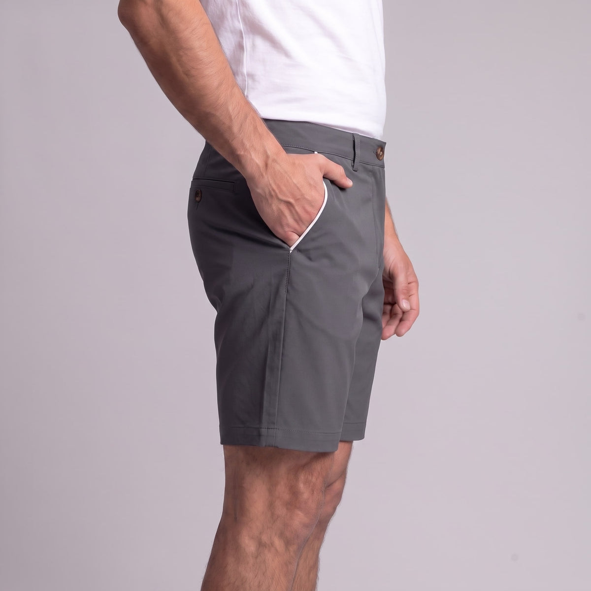 Durant Contrast Piping Chino Shorts_16