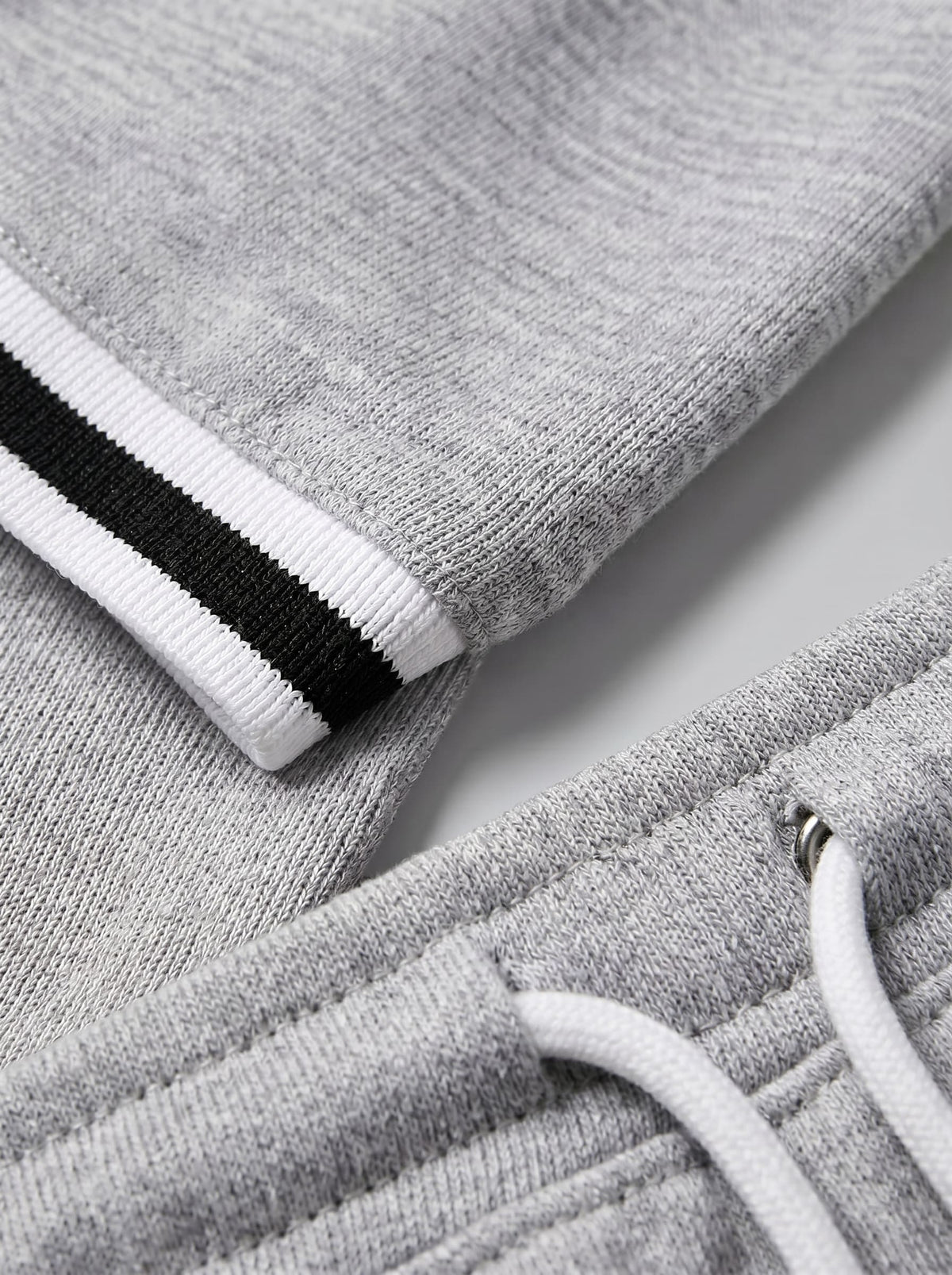 Bishop Contrast Stripe T-Shirt and Shorts Set