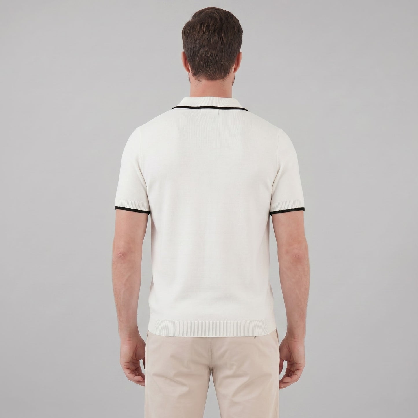 Ramsey Contrast Trim Knit Polo_9