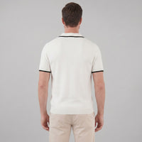 Ramsey Contrast Trim Knit Polo