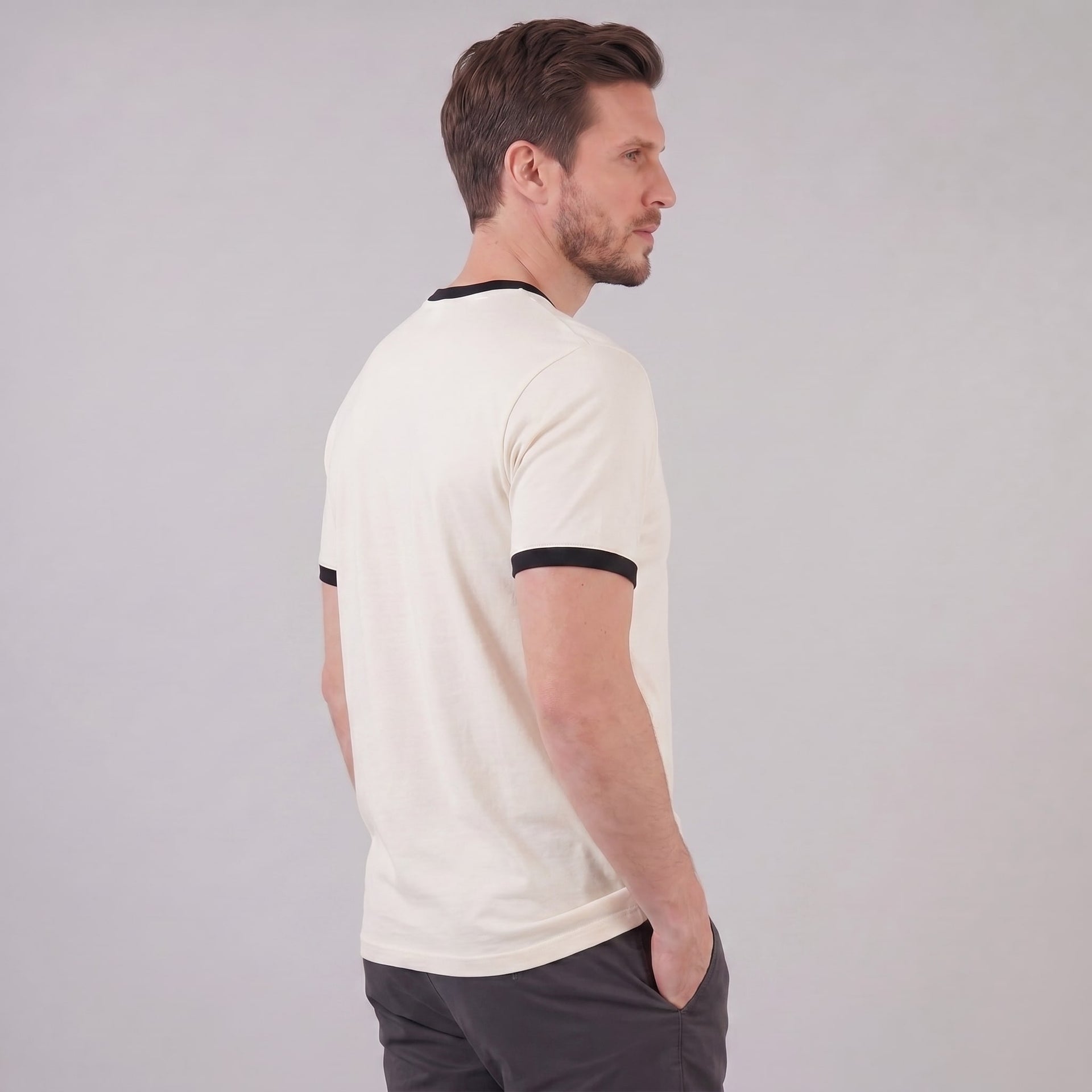 Arlo Contrast Trim Ringer T-Shirt
