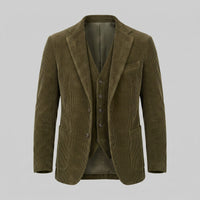 Forrest Corduroy Blazer and Vest Set