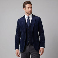 Forrest Corduroy Blazer and Vest Set