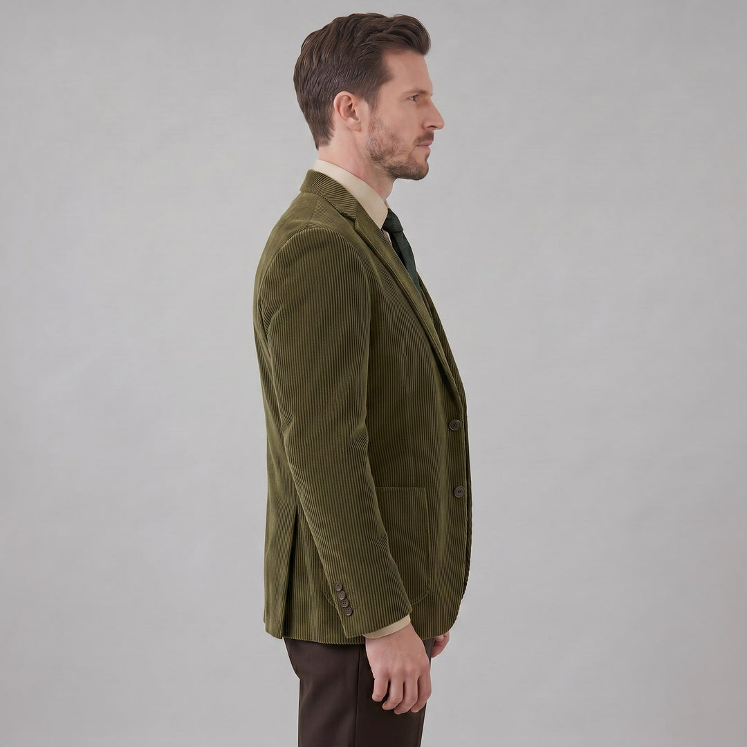 Forrest Corduroy Blazer and Vest Set