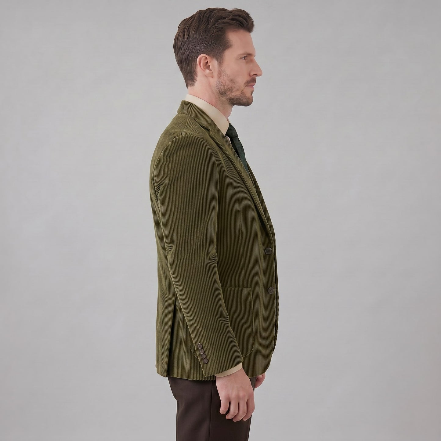 Forrest Corduroy Blazer and Vest Set_7