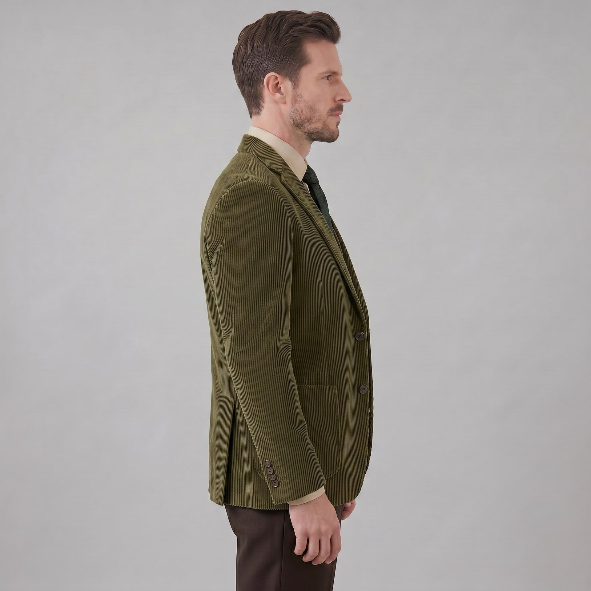 Forrest Corduroy Blazer and Vest Set