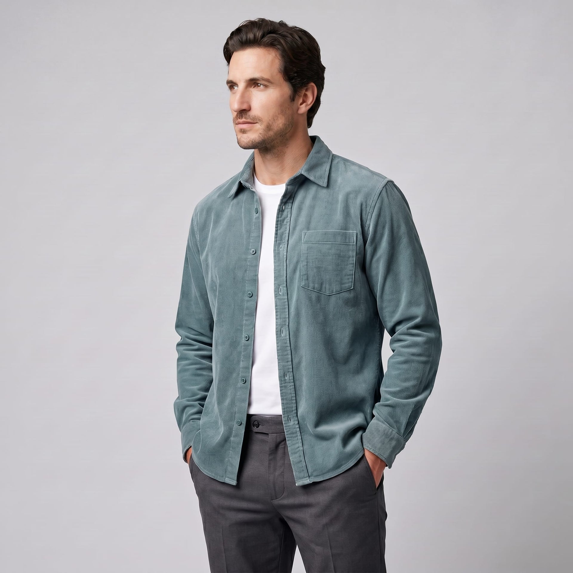 Jagger Corduroy Long Sleeve Shirt