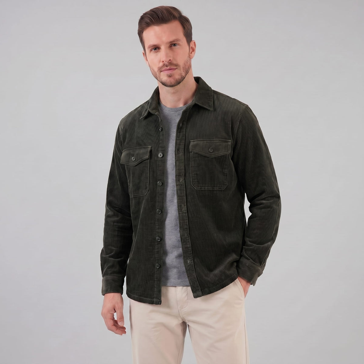 Hamlin Corduroy Overshirt