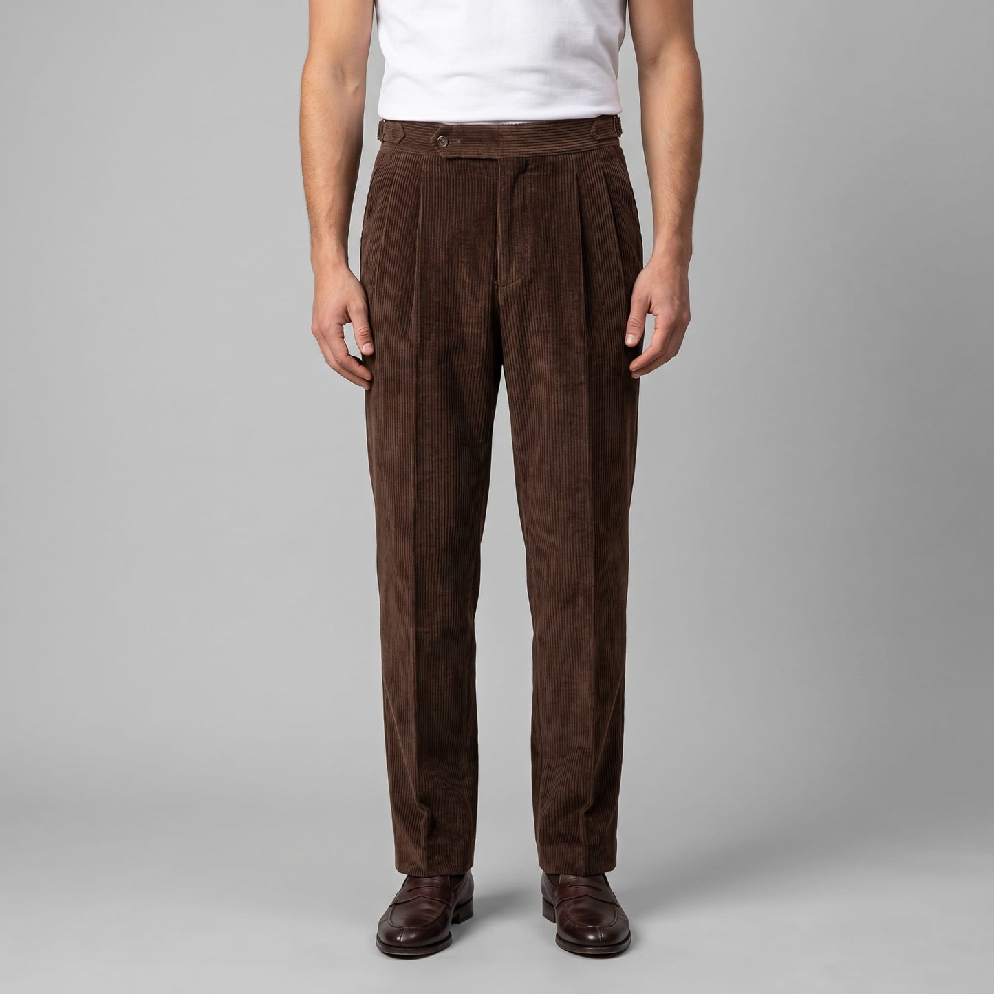Roark Pleated Corduroy Pants_13