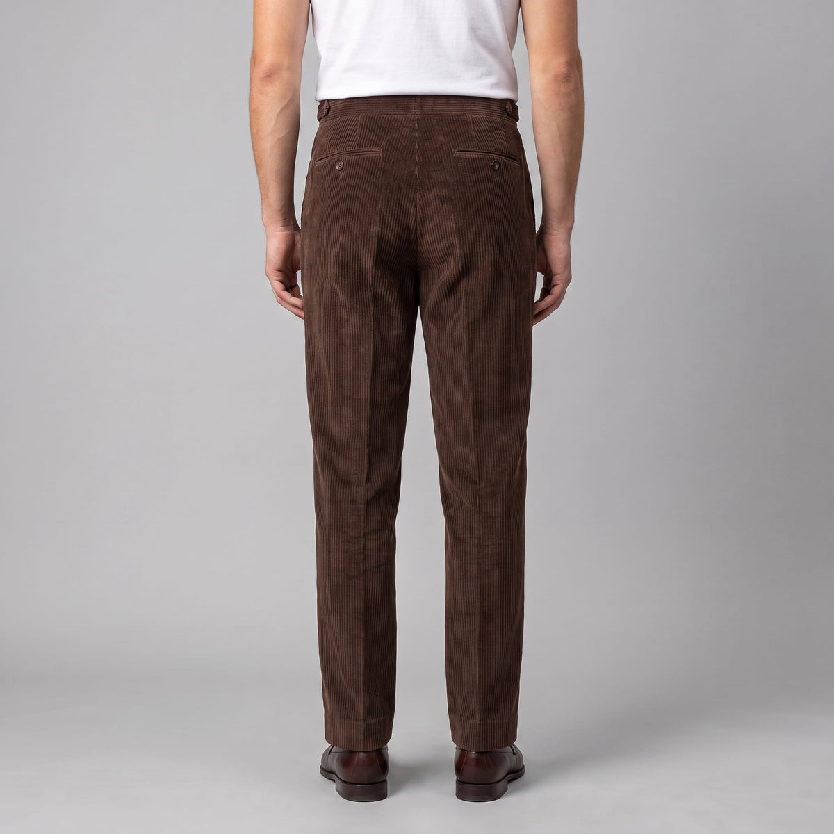 Roark Pleated Corduroy Pants