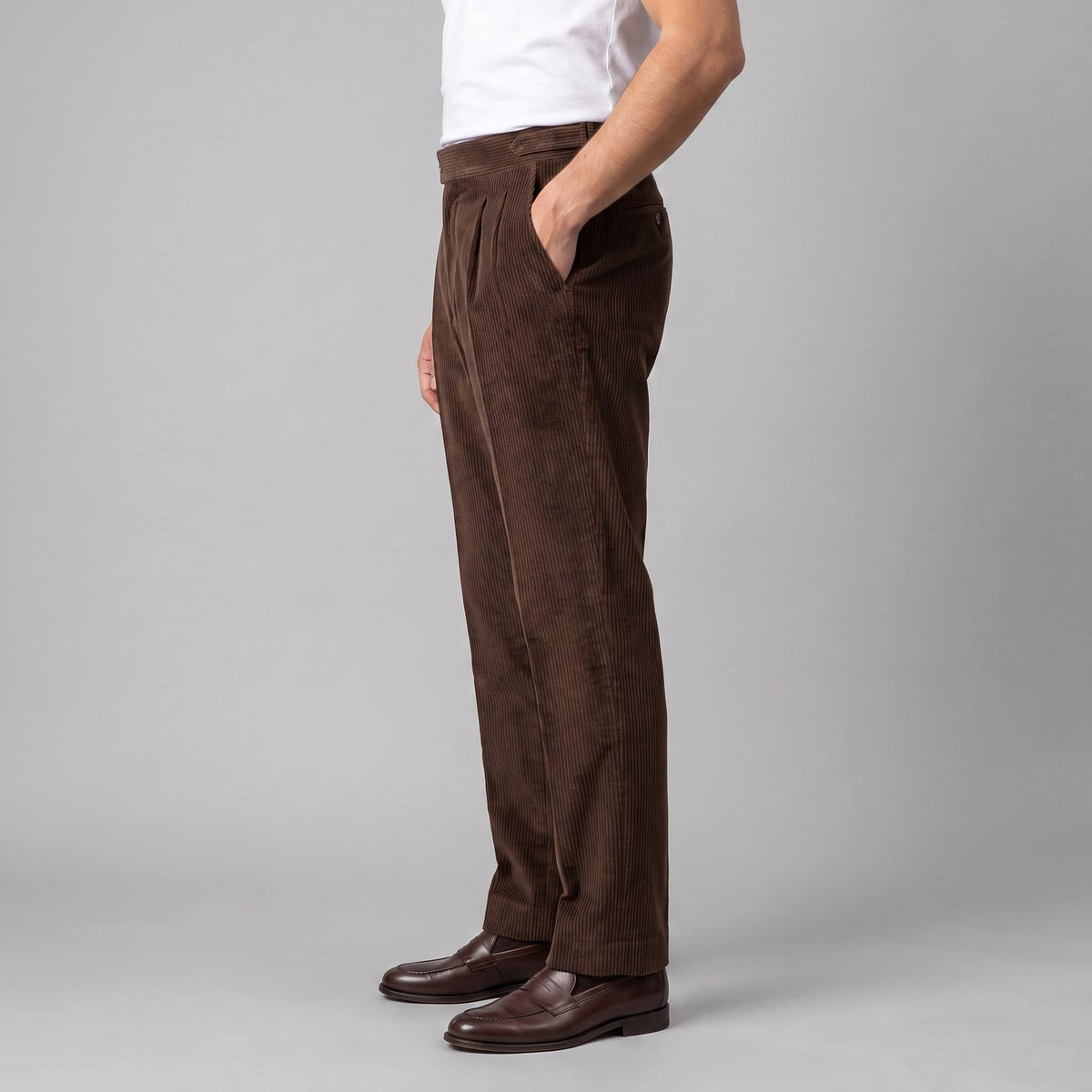 Roark Pleated Corduroy Pants_16