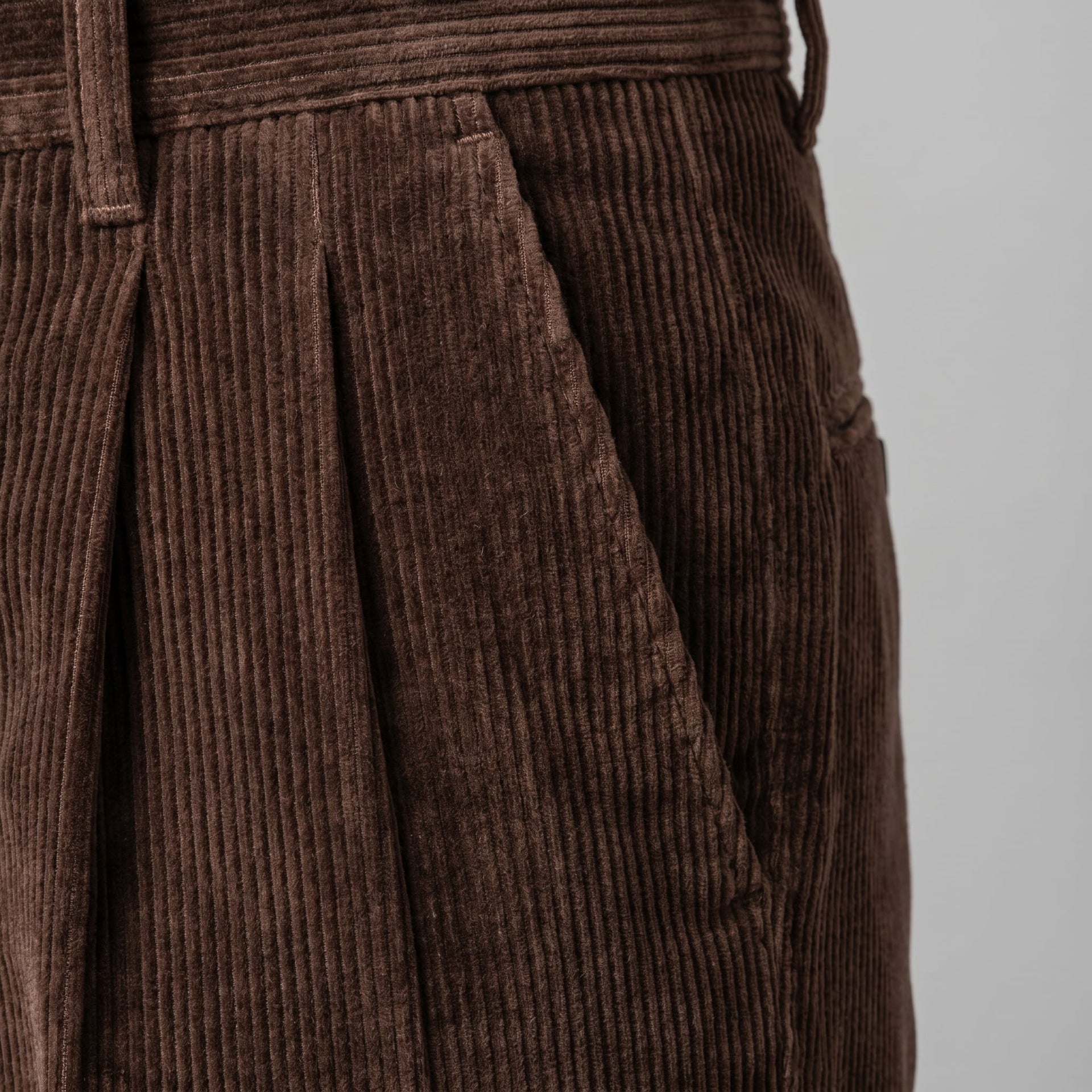Roark Pleated Corduroy Pants