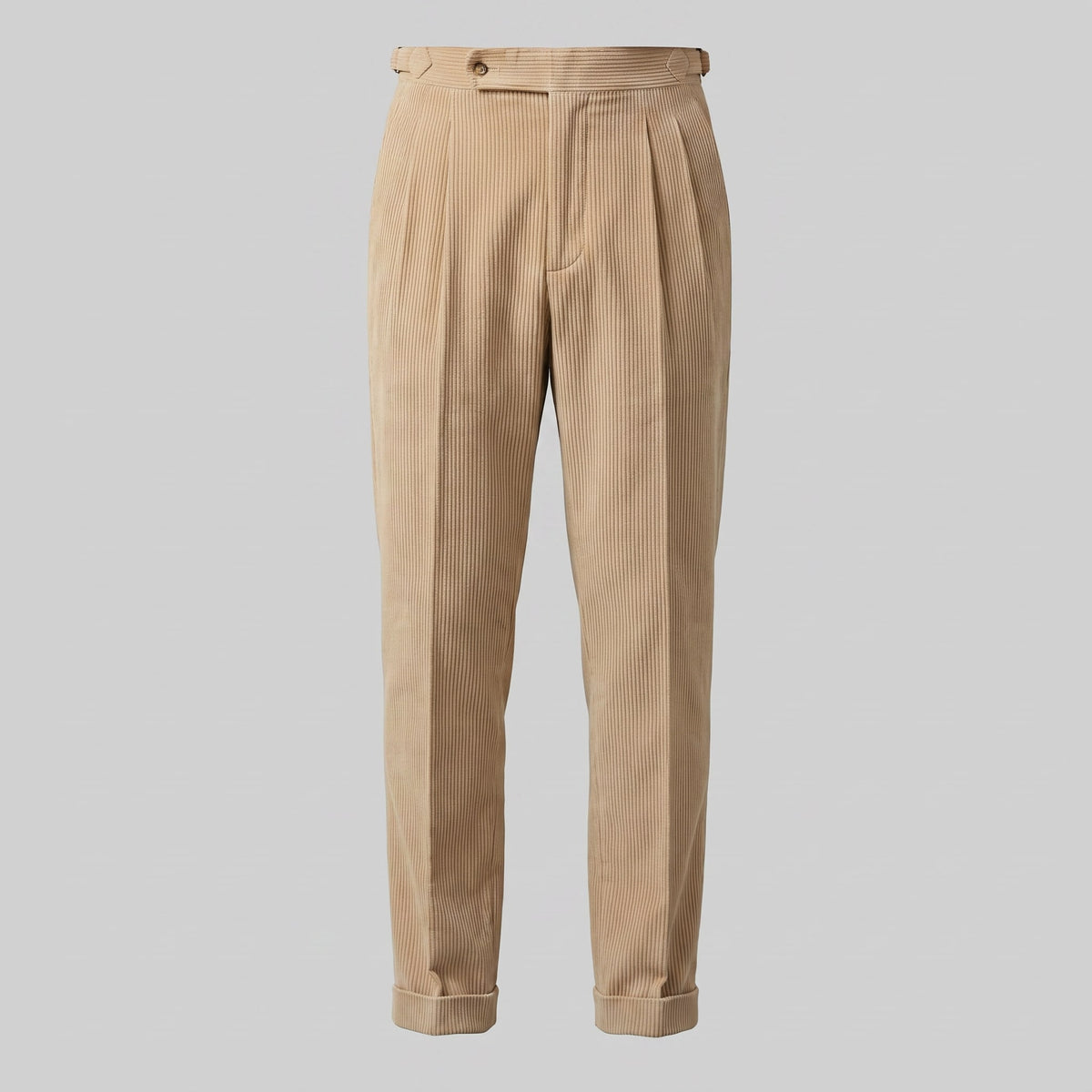 Roark Pleated Corduroy Pants