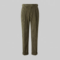 Roark Pleated Corduroy Pants